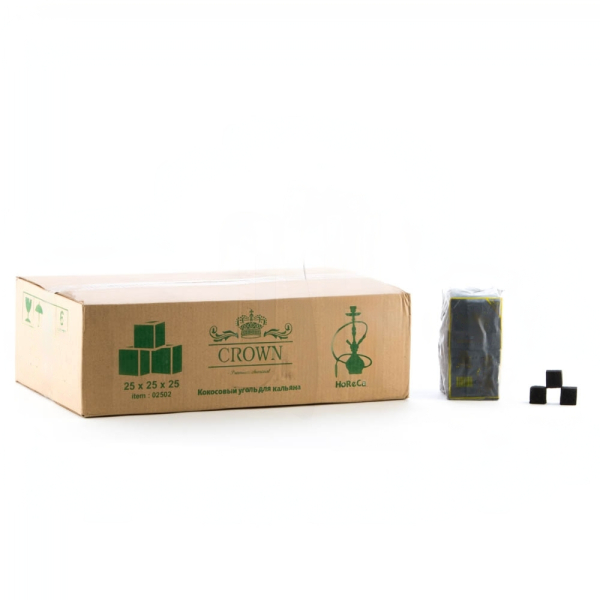 Уголь Crown Horeca Кокосовый 20 Кг (25 Мм) в Уфе