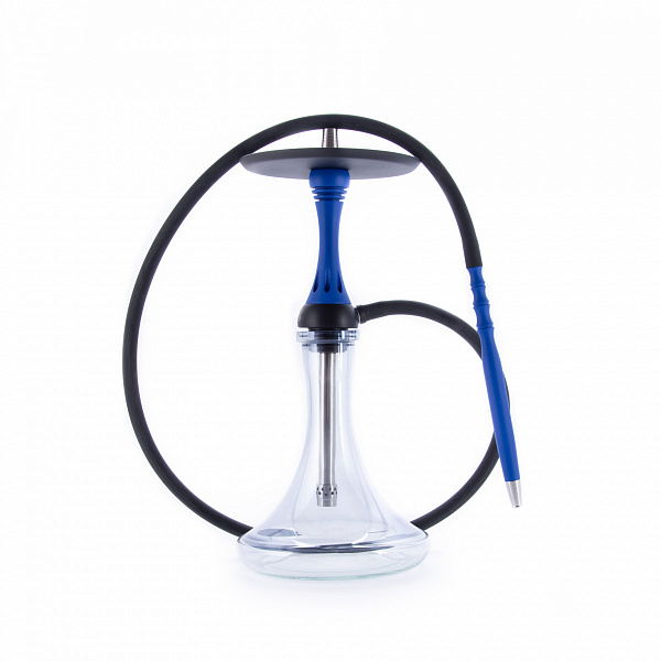 Кальян Alpha Hookah X Blue Matte (Синий, 42 см) в Уфе