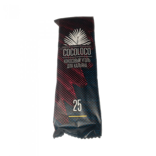 Кокосовый уголь Cocoloco 25мм - 12 шт. в Уфе
