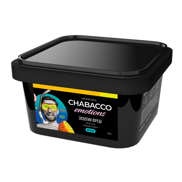 Смесь Chabacco Medium Emotions Exotic fresh (Экзотик фреш) 200 гр в Уфе