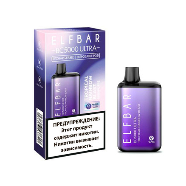 Elfbar BC5000 (Тропические фруктовые конфеты), 5000 тяг в Уфе