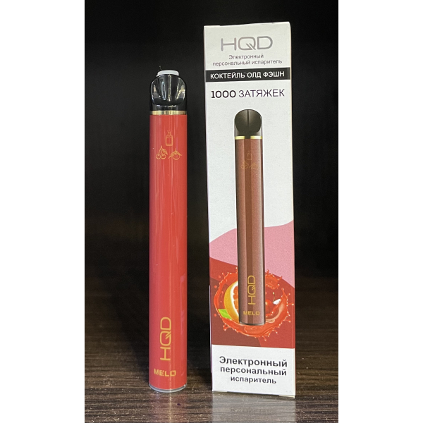 HQD melo coctail old faision (коктейль олд фэйшн) 1000 затяжек в Уфе