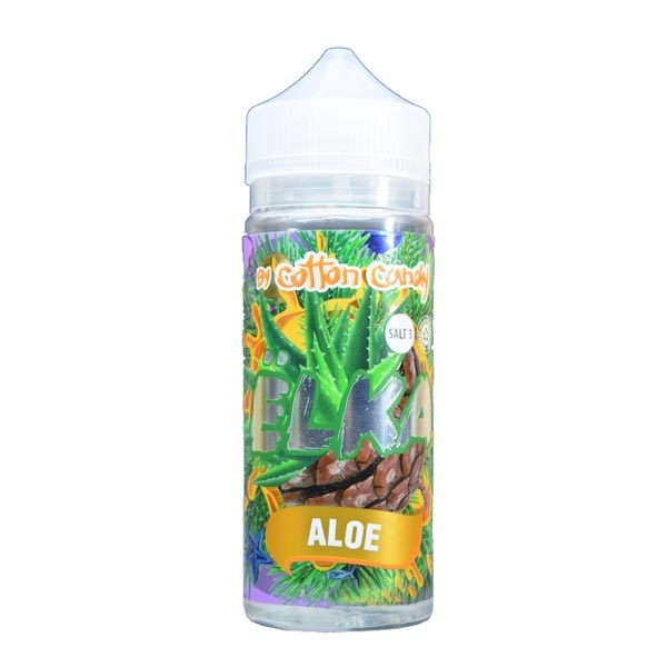 Жидкость Cotton Candy ЁLKA ALOE (Хвоя С Мятой И Алоэ) (120 мл, 0 мг/мл) в Уфе