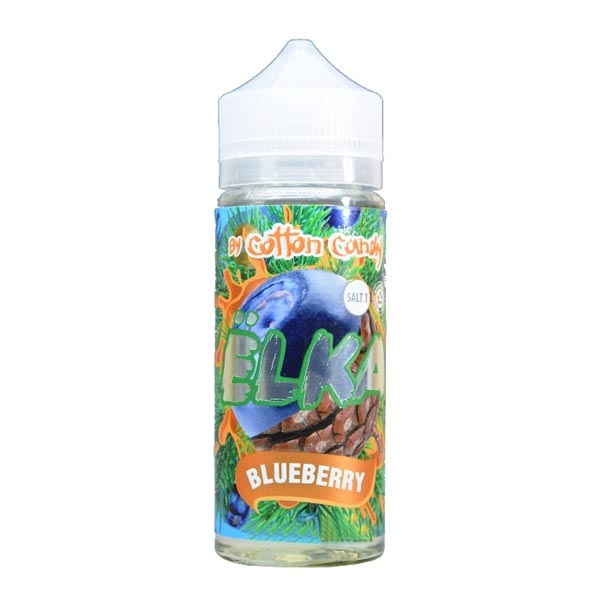 Жидкость Cotton Candy ЁLKA BLUEBERRY (Хвоя С Мятой И Черникой) (120 мл, 0 мг/мл) в Уфе