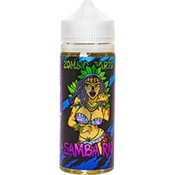 Жидкость Zombie Party Samba Rio (Гранат Киви Ананас Виноградный Сок) (120 мл, 3 мг/мл) в Уфе