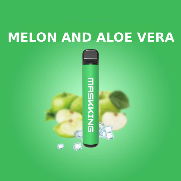 Одноразовая электронная сигарета Maskking High Pro Melon And Aloe Vera (Дыня Алоэ Вера) 1000 затяжек в Уфе