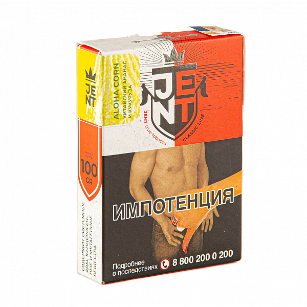 Табак Jent Classic Aloha Corn (Китайский ананас и Кукуруза) 100 гр в Уфе