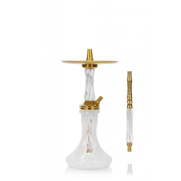 Кальян Ocean Hookah Kaif Small 2 (золотой,белый, 53 см) в Уфе
