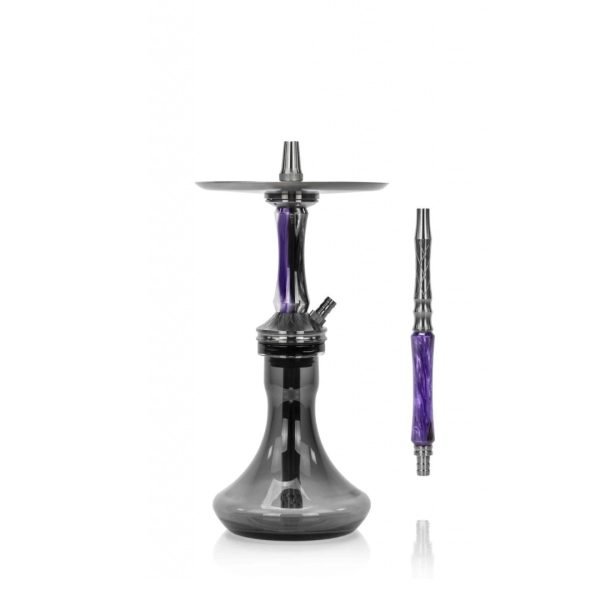 Кальян Ocean Hookah Kaif Small 2 (черный,фиолетовый, 53 см) в Уфе