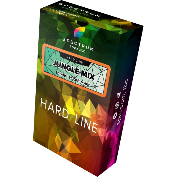 Табак Spectrum Hard jungle mix 40 грамм в Уфе