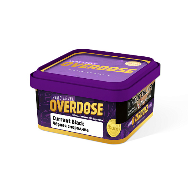 Табак OVERDOSE CURANT BLACK 200 гр в Уфе