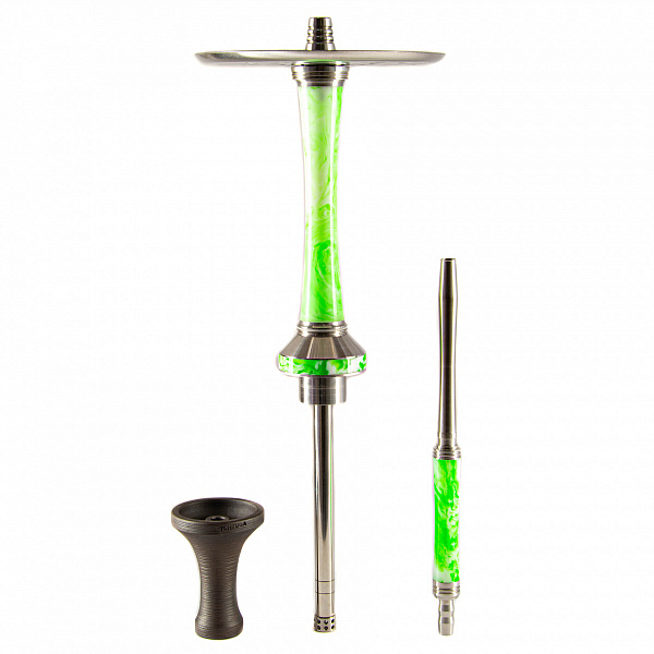 Кальян Tortuga Рейнджер PRO (Белый,Зеленый, 50 см) в Уфе