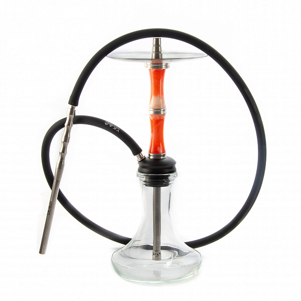 Кальян Y.K.A.P. Mini STR Pro M3 (Оранжевый,Белый, 39 см) в Уфе