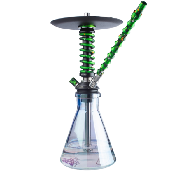 Кальян Mamay Customs Coilovers Micro Rick And Morty (Зелёный, 30 см) в Уфе