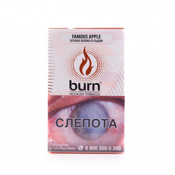 Табак Burn Famous Apple  100 грамм в Уфе