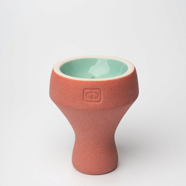 Чаша Форма Турка Бетон (Красный/Салатовый) в Уфе