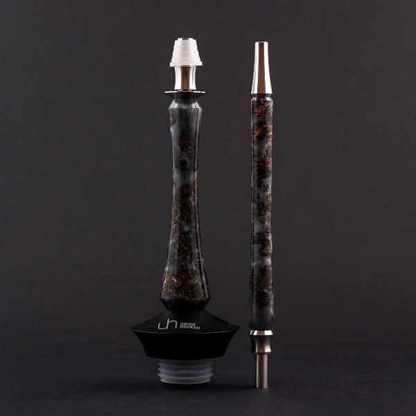 Кальян Union Hookah Sleek Акрил С Шишками Серый  в Уфе