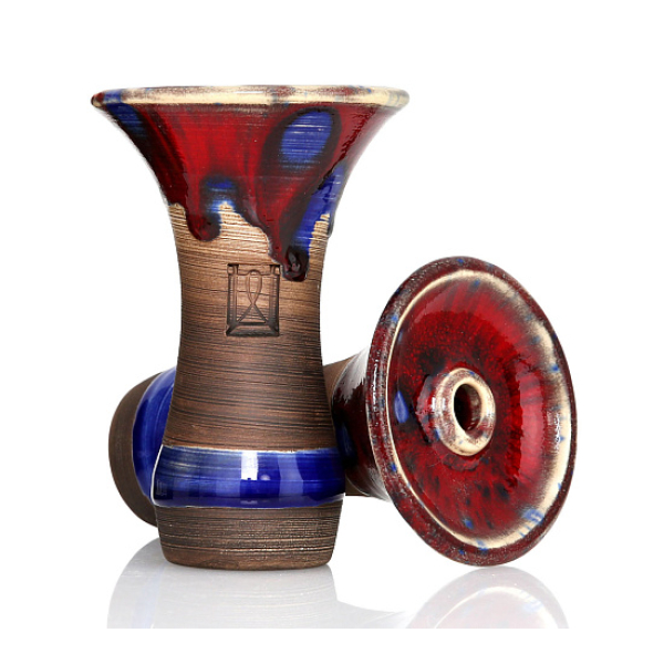 Чаша Werkbund Evo Deep Crazy Red Blue для кальяна в Уфе