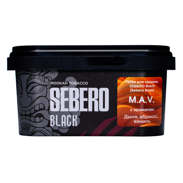 Табак Sebero Black M.a.v. 200 грамм в Уфе
