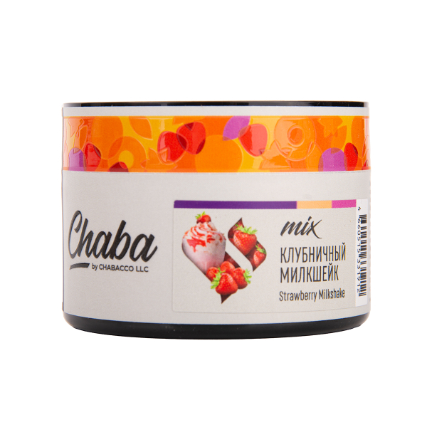 Бестабачная смесь Chaba Mix Strawberry Milkshake Nicotine Free 50 грамм в Уфе