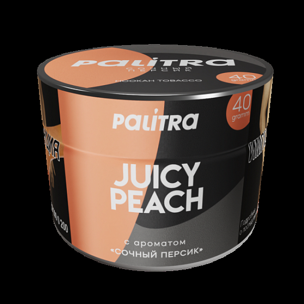 Табак Palitra Juicy Peach Сочный Персик 40 грамм в Уфе