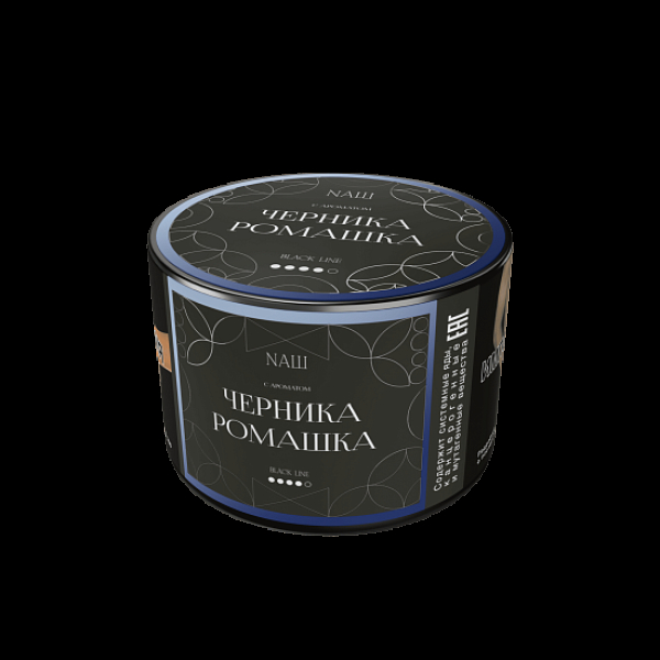 Табак Nаш Black Черника Ромашка 40 грамм в Уфе