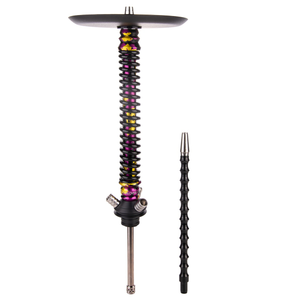 Кальян Mamay Customs Coilover Большой   Пурпурный/золотой Камуфляж Чёрный в Уфе