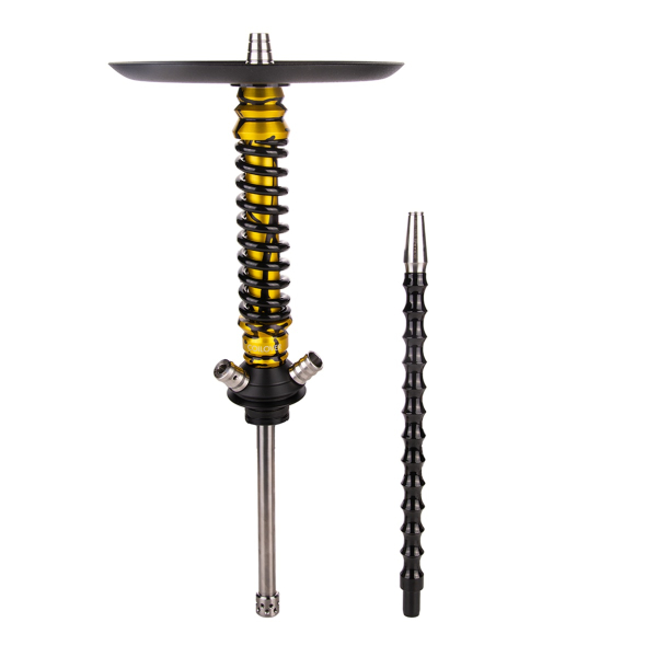 Кальян Mamay Customs Coilover Mini  Золотой Сплеш Чёрный в Уфе