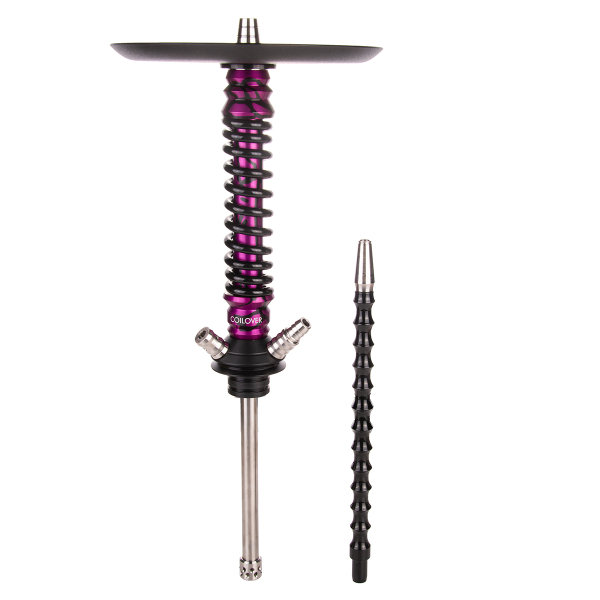 Кальян Mamay Customs Coilover Mini  Пурпурный Сплеш Чёрный в Уфе
