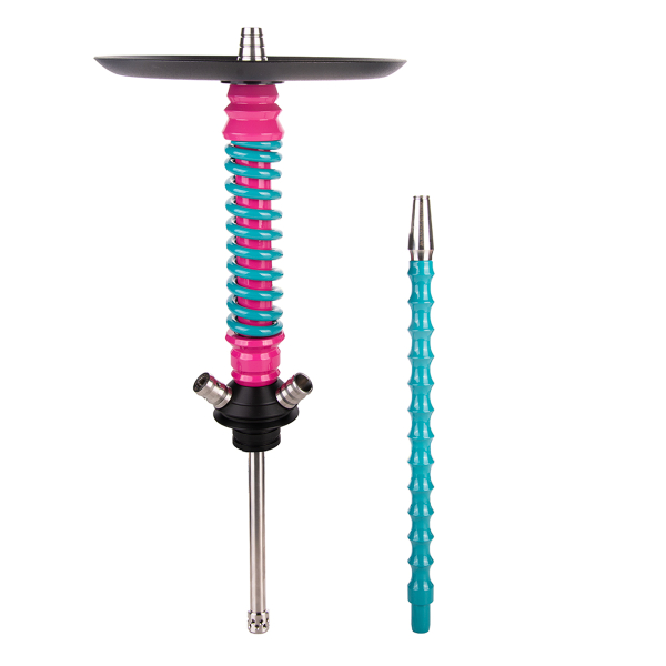 Кальян Mamay Customs Coilover Mini  Фуксия Морская Волна в Уфе