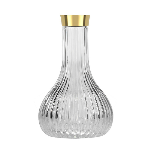 Колба Alpha Hookah Drop Twistlock На Резьбе Прозрачная  Gold в Уфе