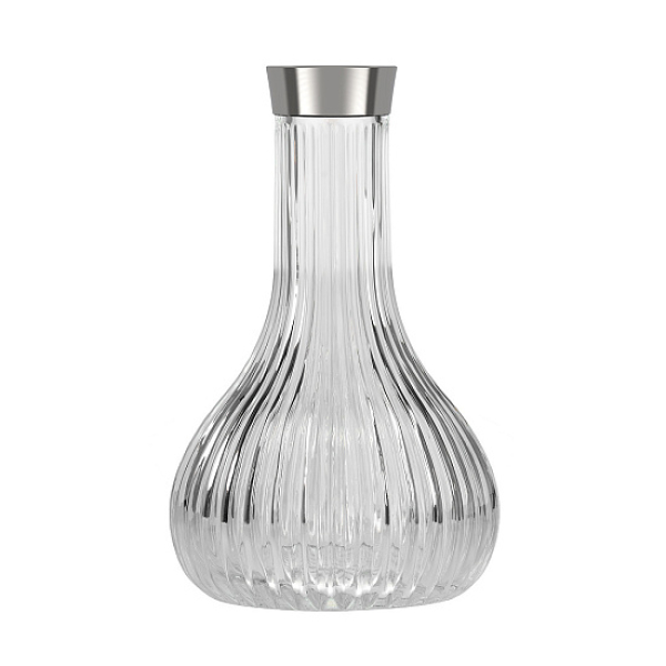 Колба Alpha Hookah Drop Twistlock На Резьбе Прозрачная  Silver в Уфе