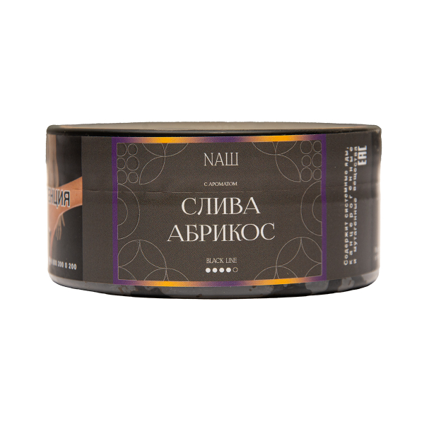 Табак NАШ Black Слива Абрикос 100 грамм в Уфе