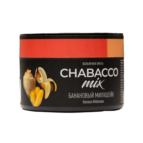 Бестабачная смесь Chabacco Medium Mix Banana Milkshake Medium 40 грамм в Уфе