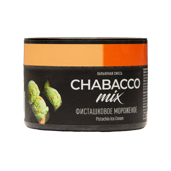 Бестабачная смесь Chabacco Mix Medium Pistachio Ice Cream 50 грамм в Уфе