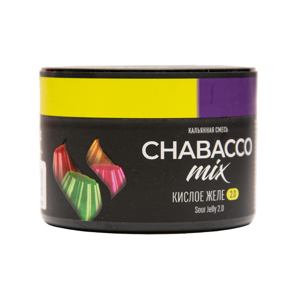 Бестабачная смесь Chabacco Mix Medium Sour Jelly 2.0 50 грамм в Уфе