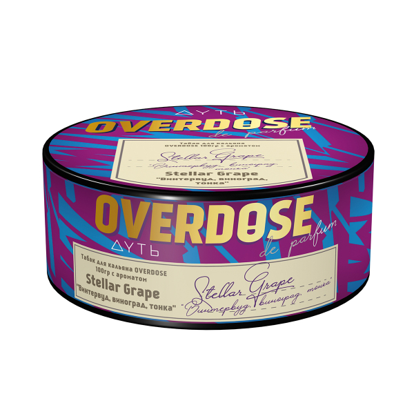 Табак Overdose Stellar Grape 100 грамм в Уфе