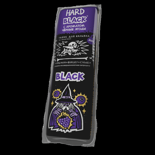 Табак Хулиган Hard Black Черные Ягоды 200 грамм в Уфе