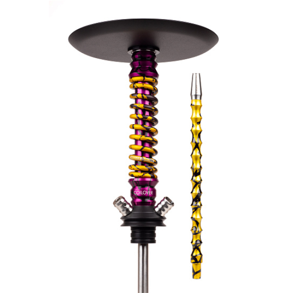 Кальян Mamay Customs Coilovers Mini Special Anod Purple Splash Gold Splash в Уфе