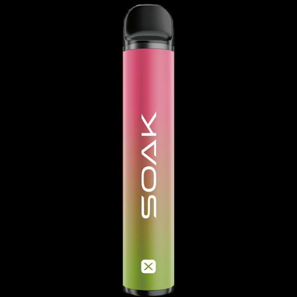 Электронка Soak X Raspberry Soda Малиновая Газировка 2200 затяжек в Уфе